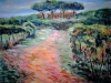 Vigna del Tuscolo -   olio su tela 80x100 - 2003