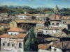 Tetti di Roma - olio su tela 40x60 - 2002