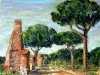 Appia Antica - olio su tela 50x60 - 2010