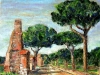 Appia Antica - olio su tela 50x60 - 2010