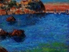 Sera a Scilla -olio su tela  30x30 - 2023