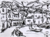 Marina di Scilla - pastello su cartoncino - 24x34